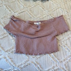 Crop top/Off the shoulders